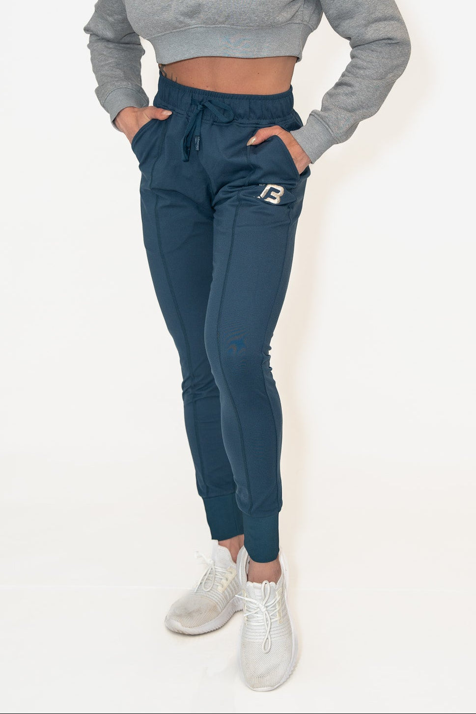 Bombshell Contour Joggers - Sleek Navy