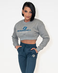 Bombshell Cloud Nine Crop - Athletic Grey