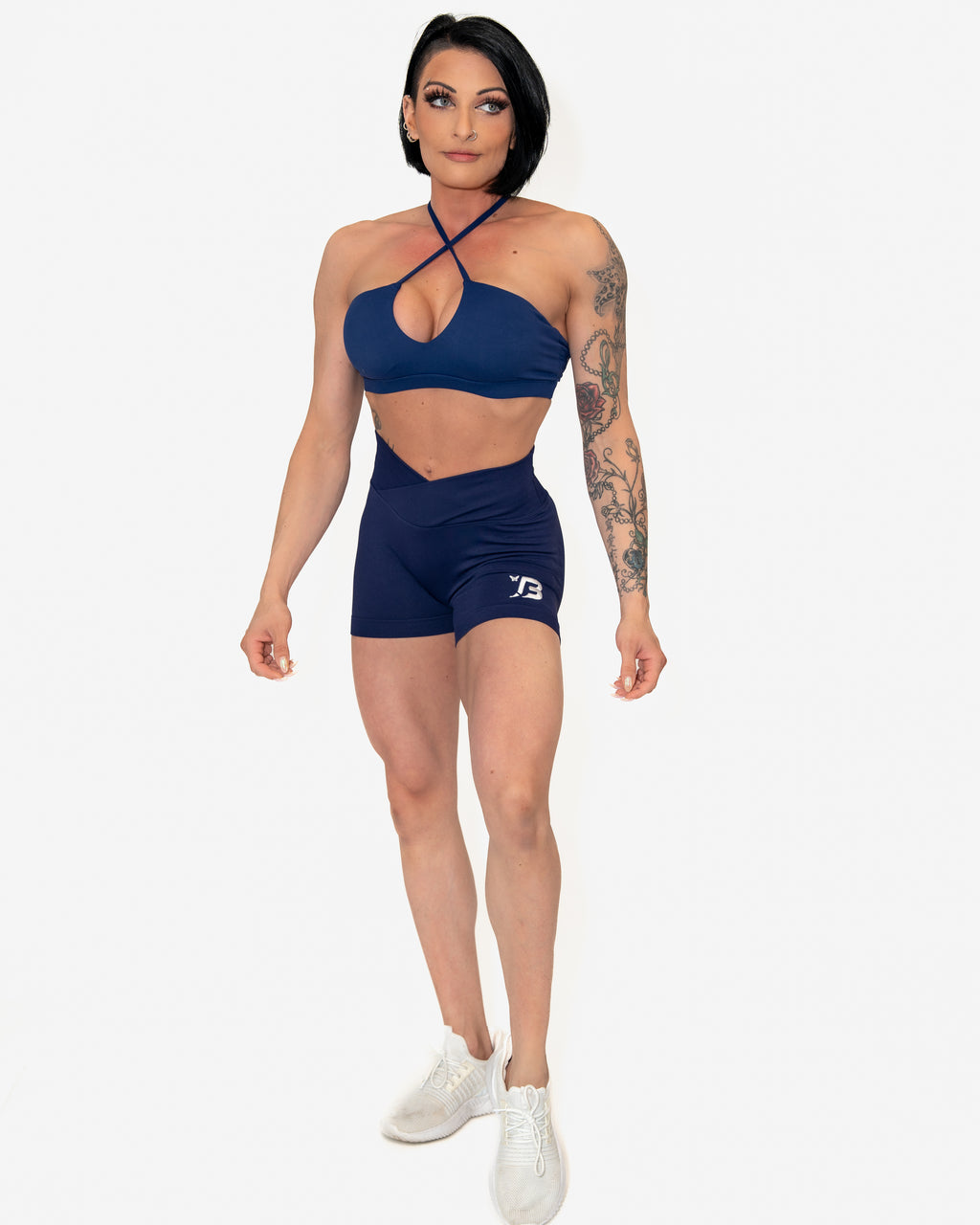 Bombshell BootyBoost Shorts - Crisp Navy