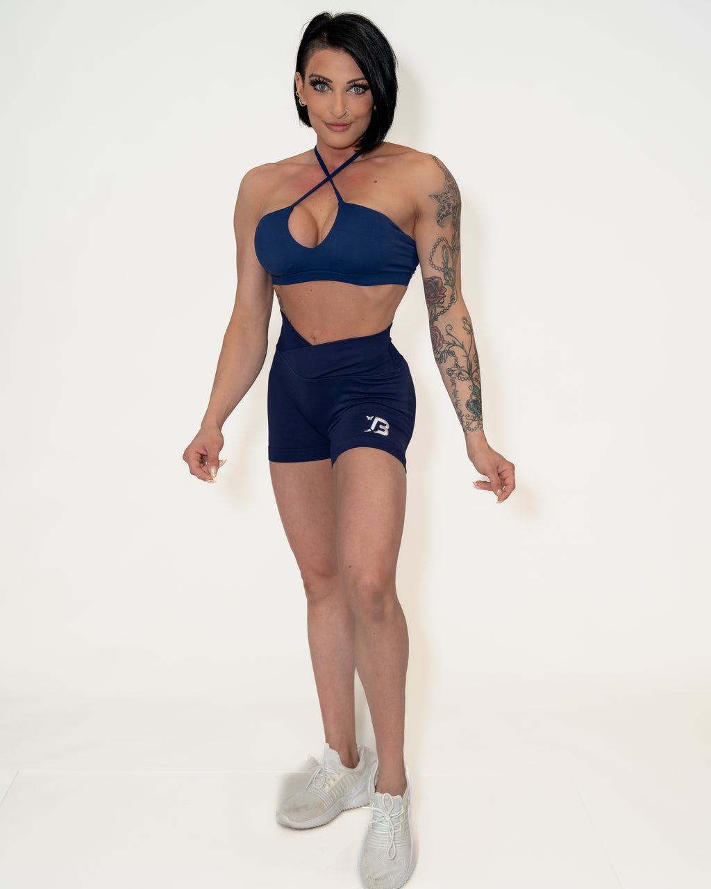 Bombshell BootyBoost Shorts - Crisp Navy