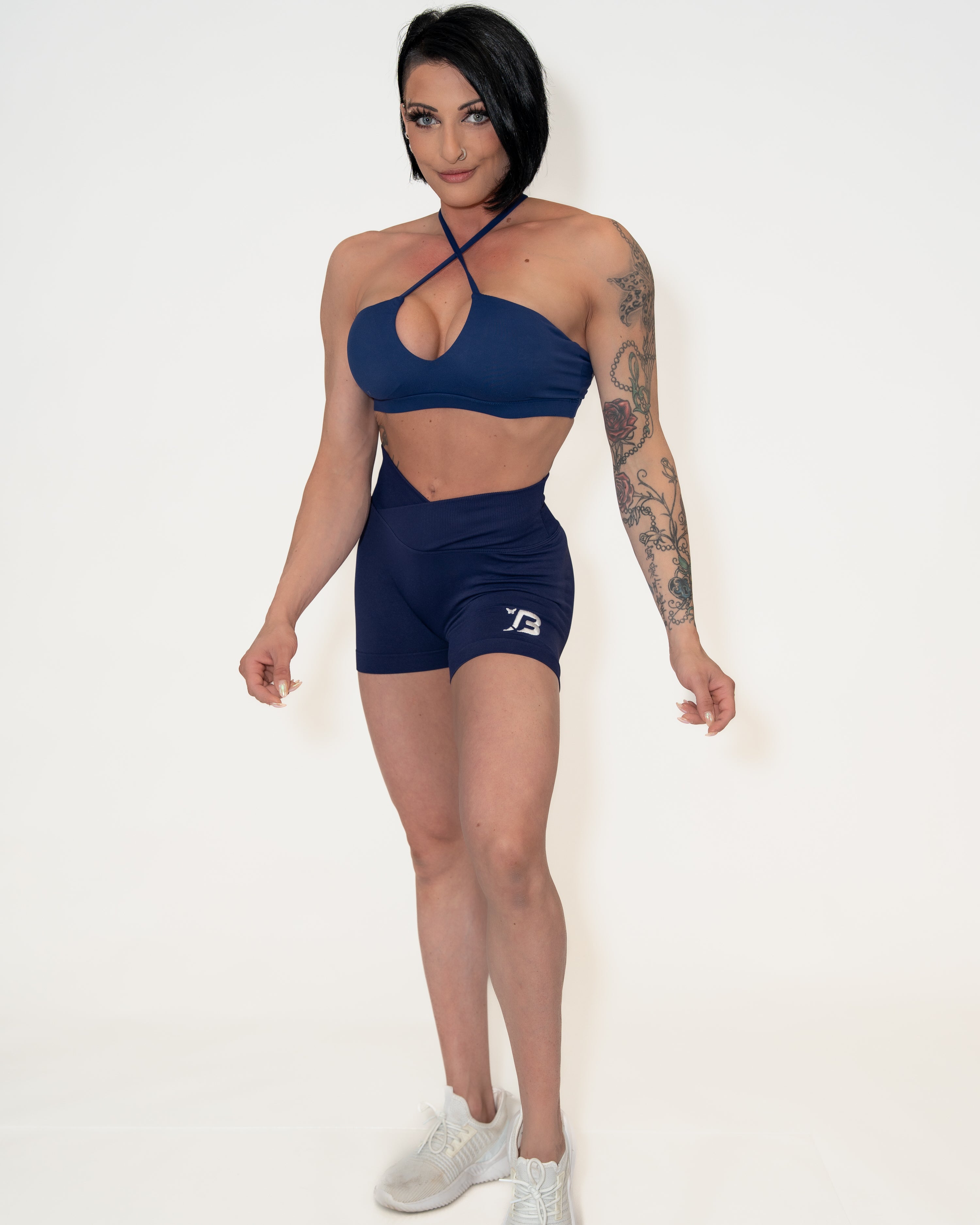 Bombshell BootyBoost Shorts - Crisp Navy