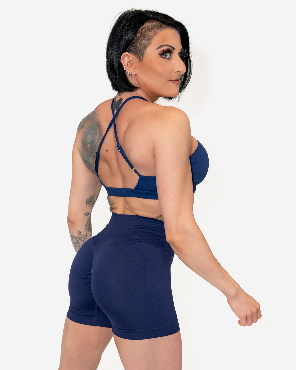 Bombshell X-Factor Bra - Crisp Navy