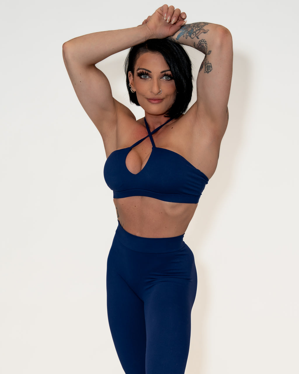 Bombshell X-Factor Bra - Crisp Navy
