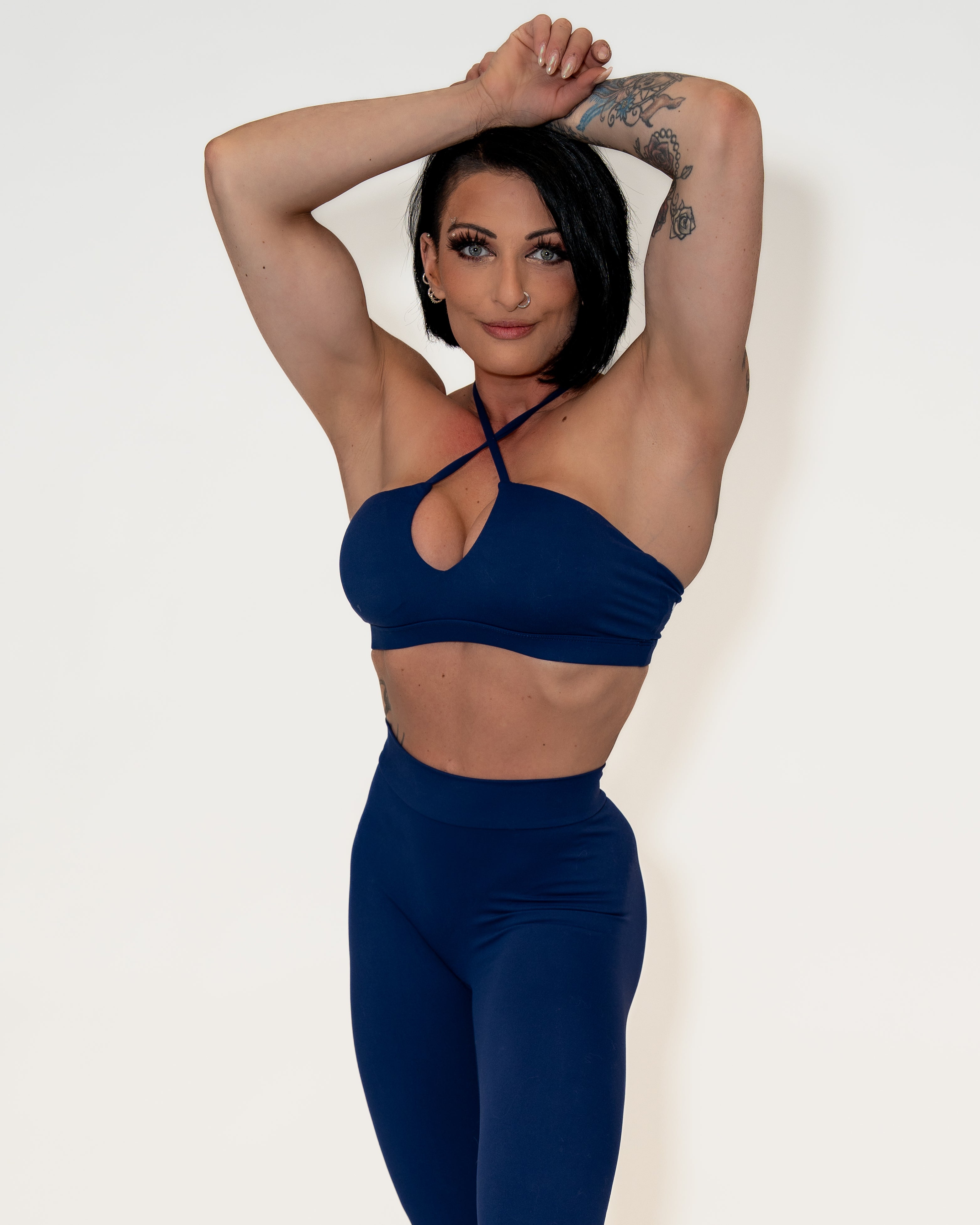 Bombshell X-Factor Bra - Crisp Navy