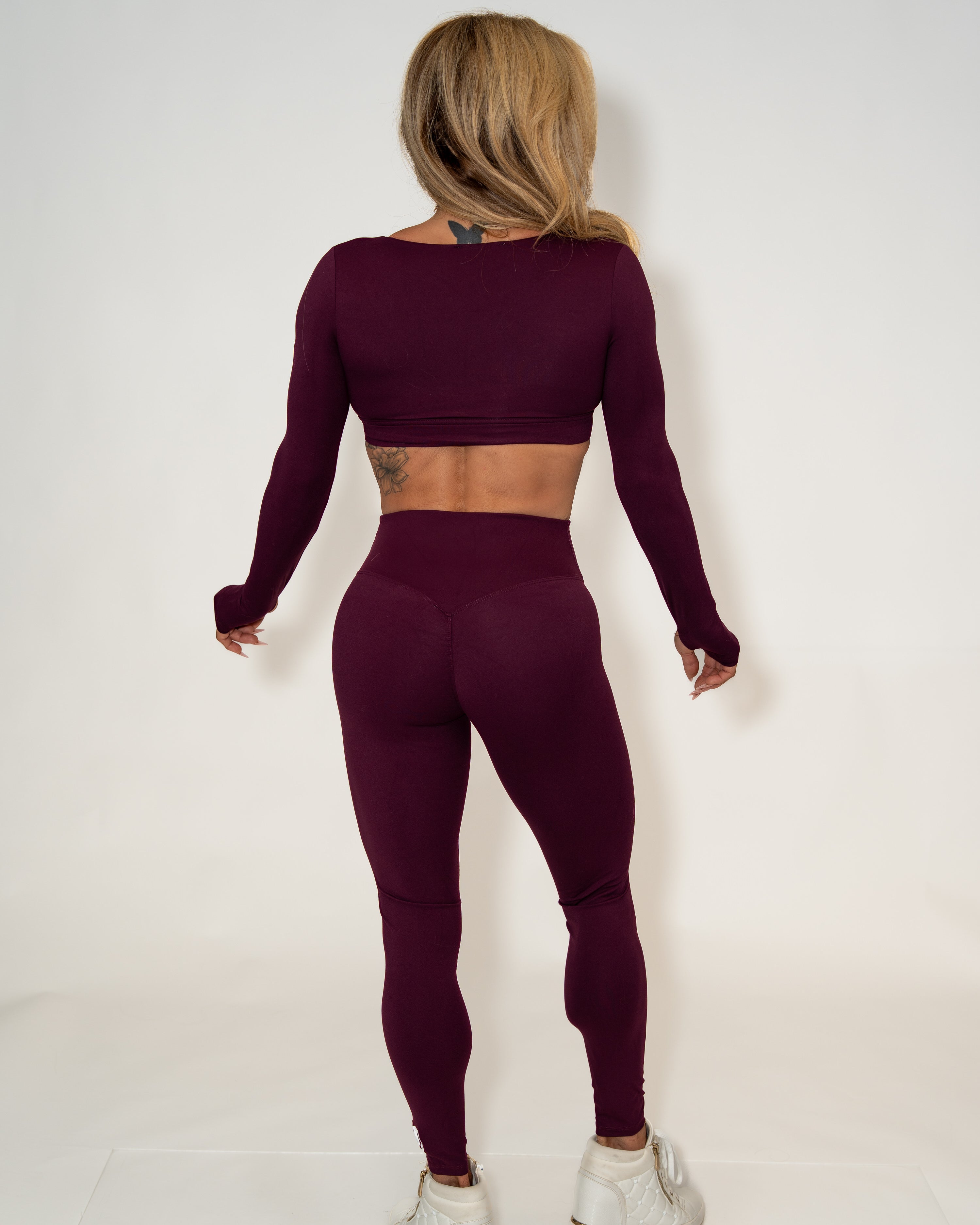 Bombshell Vixen Leggings - Dark Violet