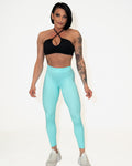 Bombshell Electric Lift Leggings - Arctic Ice Green