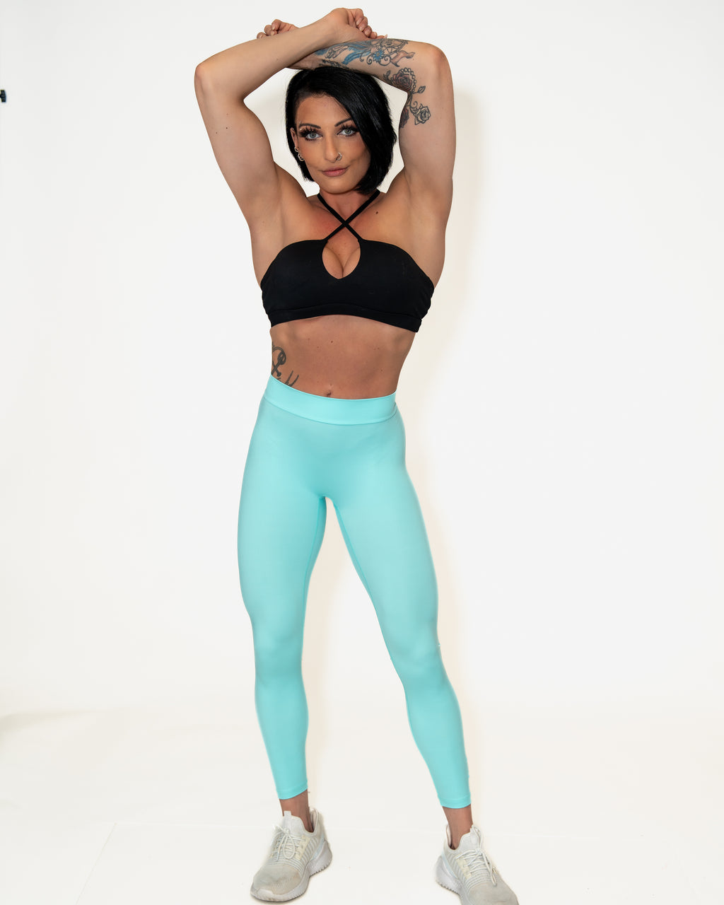Bombshell Electric Lift Leggings - Arctic Ice Green