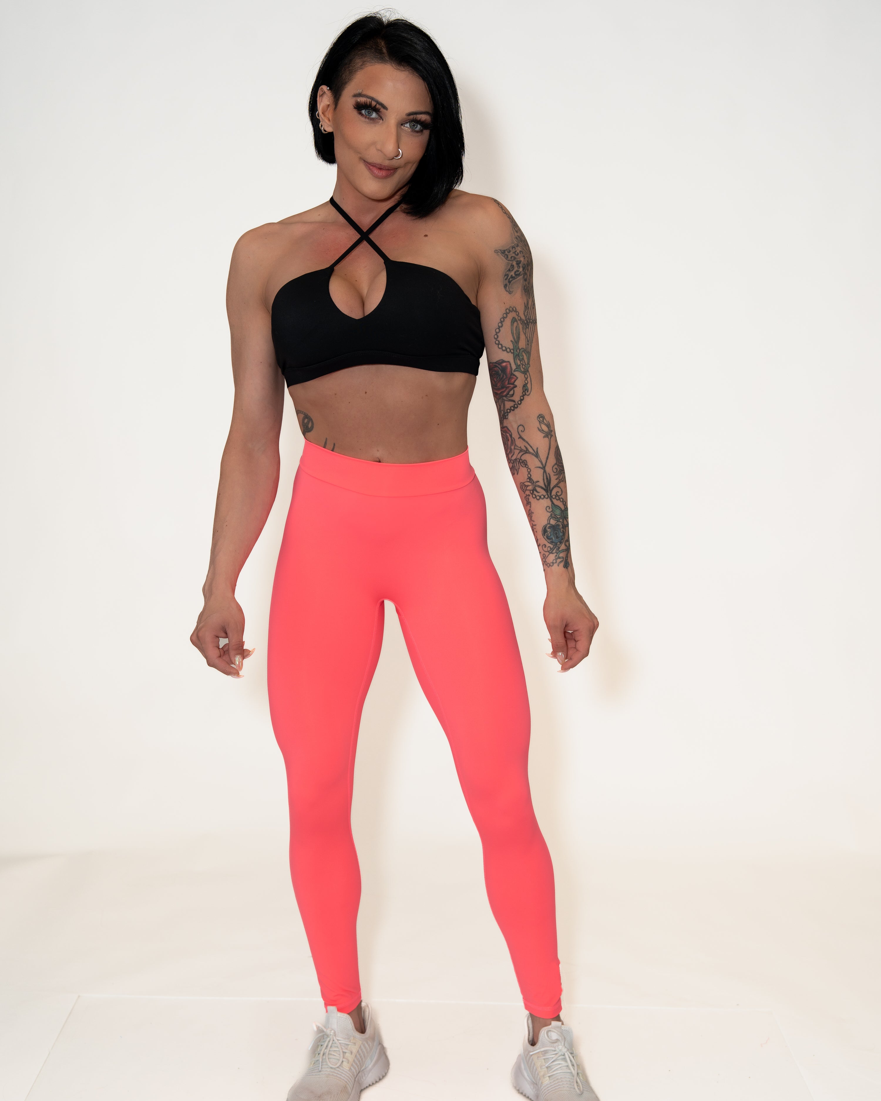 Bombshell Electric Lift Leggings - Electric Watermelon