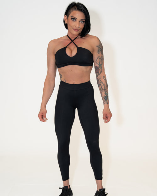 Bombshell Booty Boss Leggings - Black