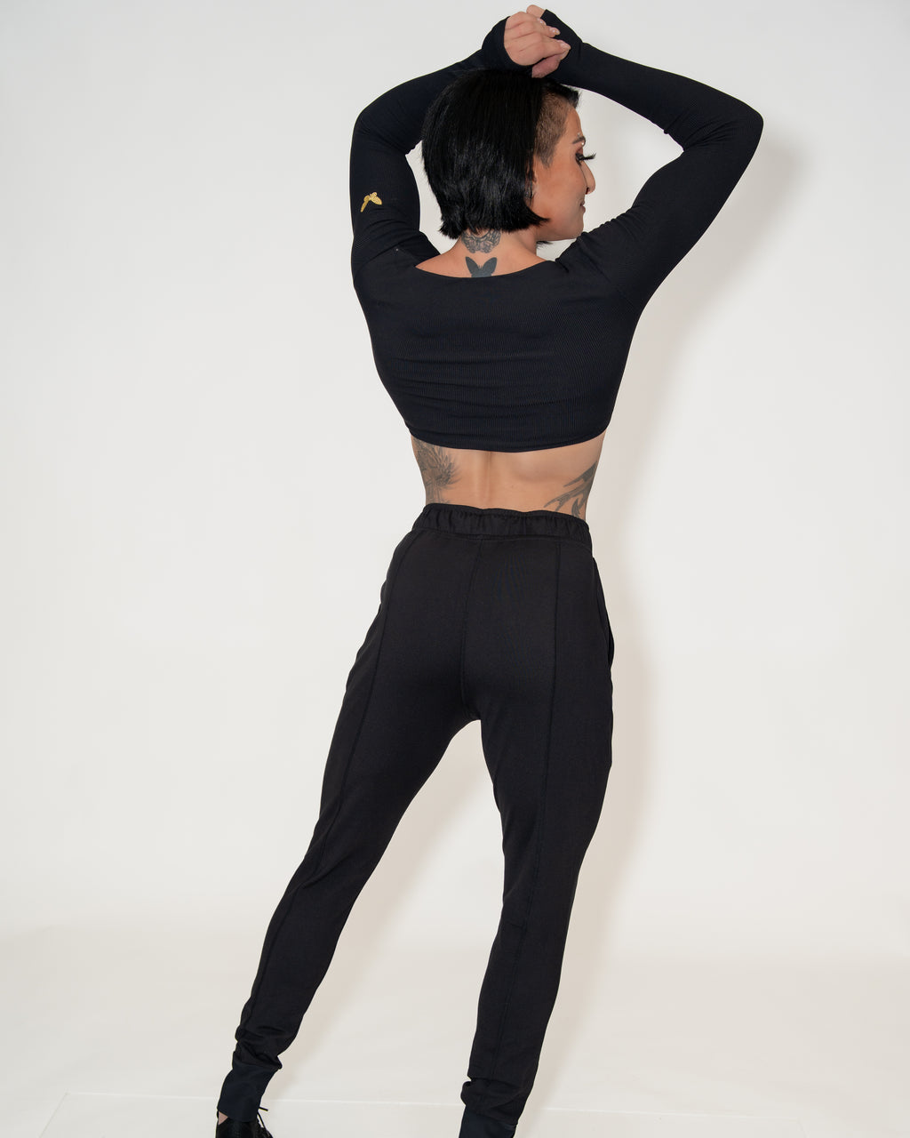 Bombshell Contour Joggers - Not So Basic Black