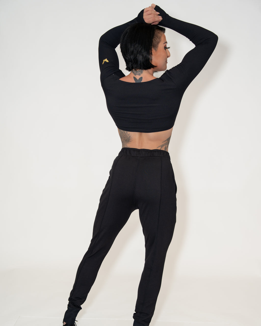 Bombshell Contour Joggers - Not So Basic Black