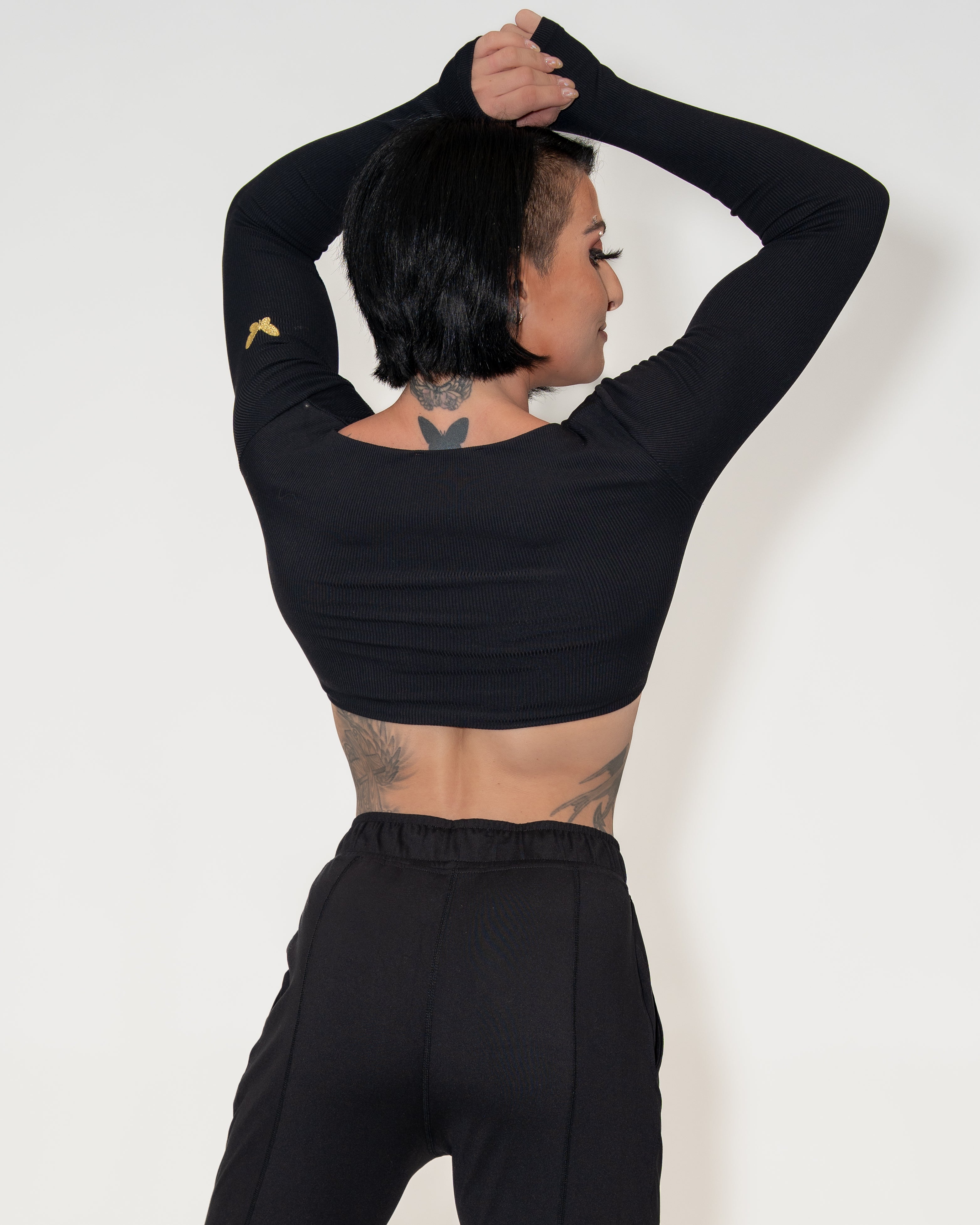 Bombshell Cinch & Slay Crop