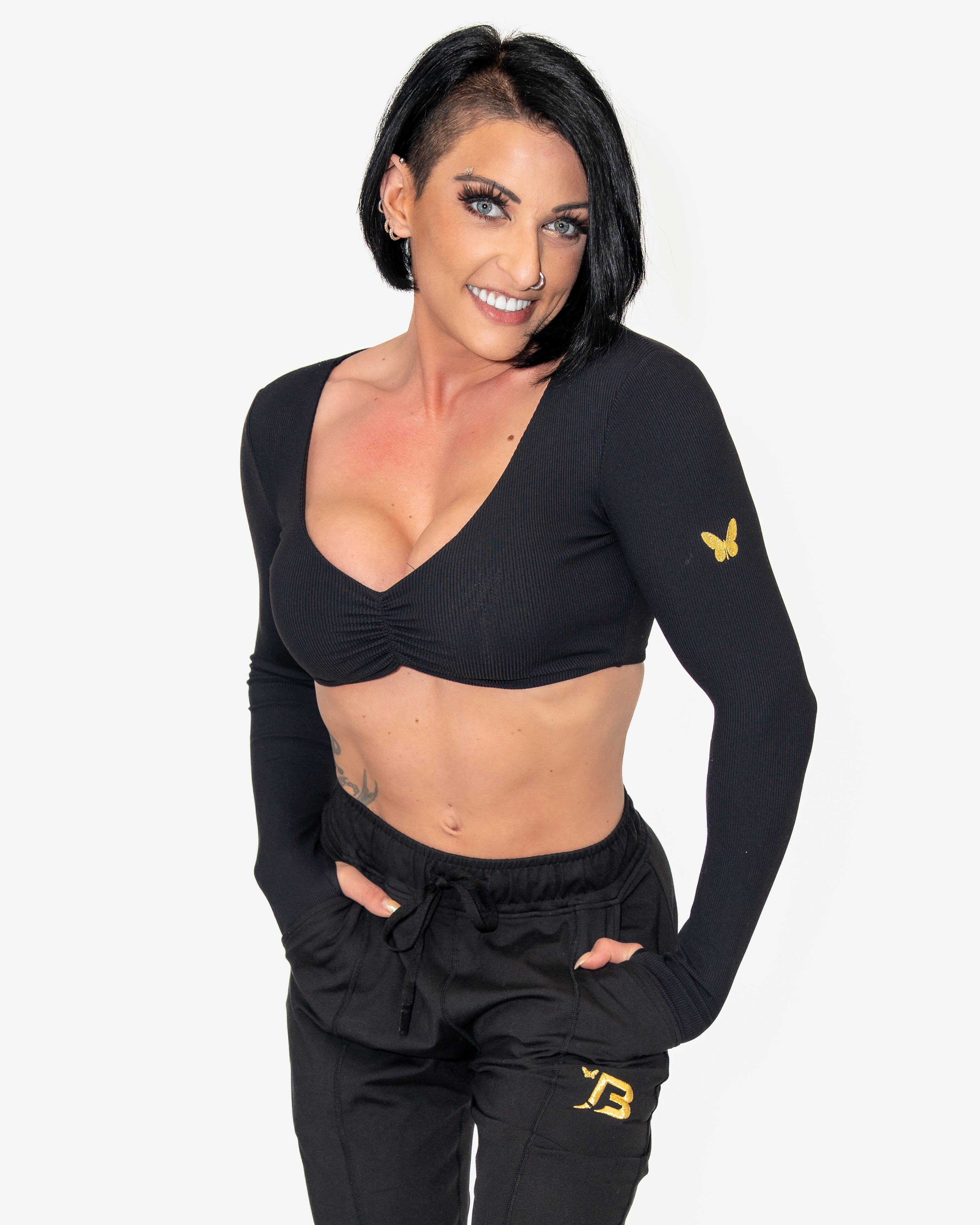 Bombshell Cinch & Slay Crop