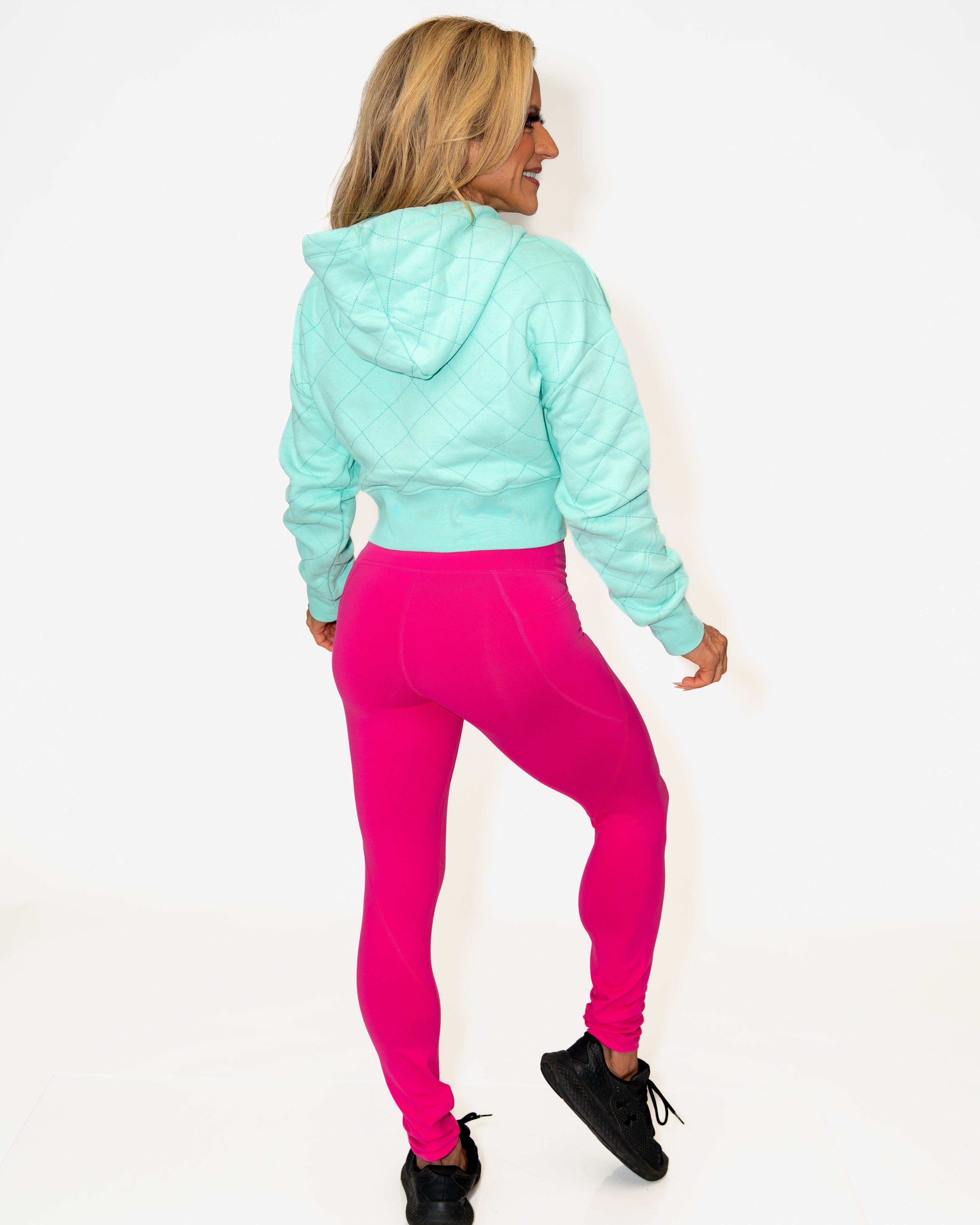 Bombshell FreedomFit Leggings - Magenta Magic