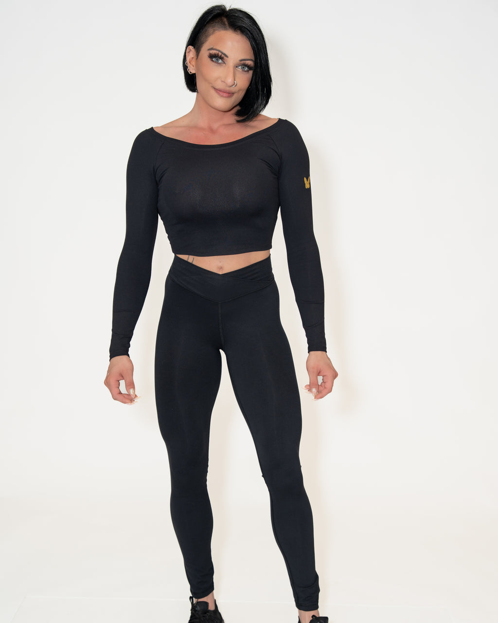 Bombshell Crossover Luxe Leggings