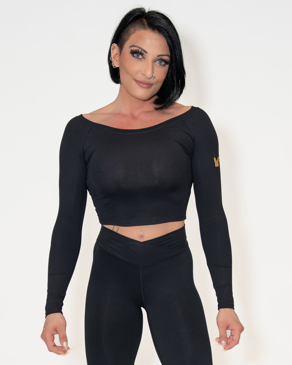 HA003874 Top - Black
