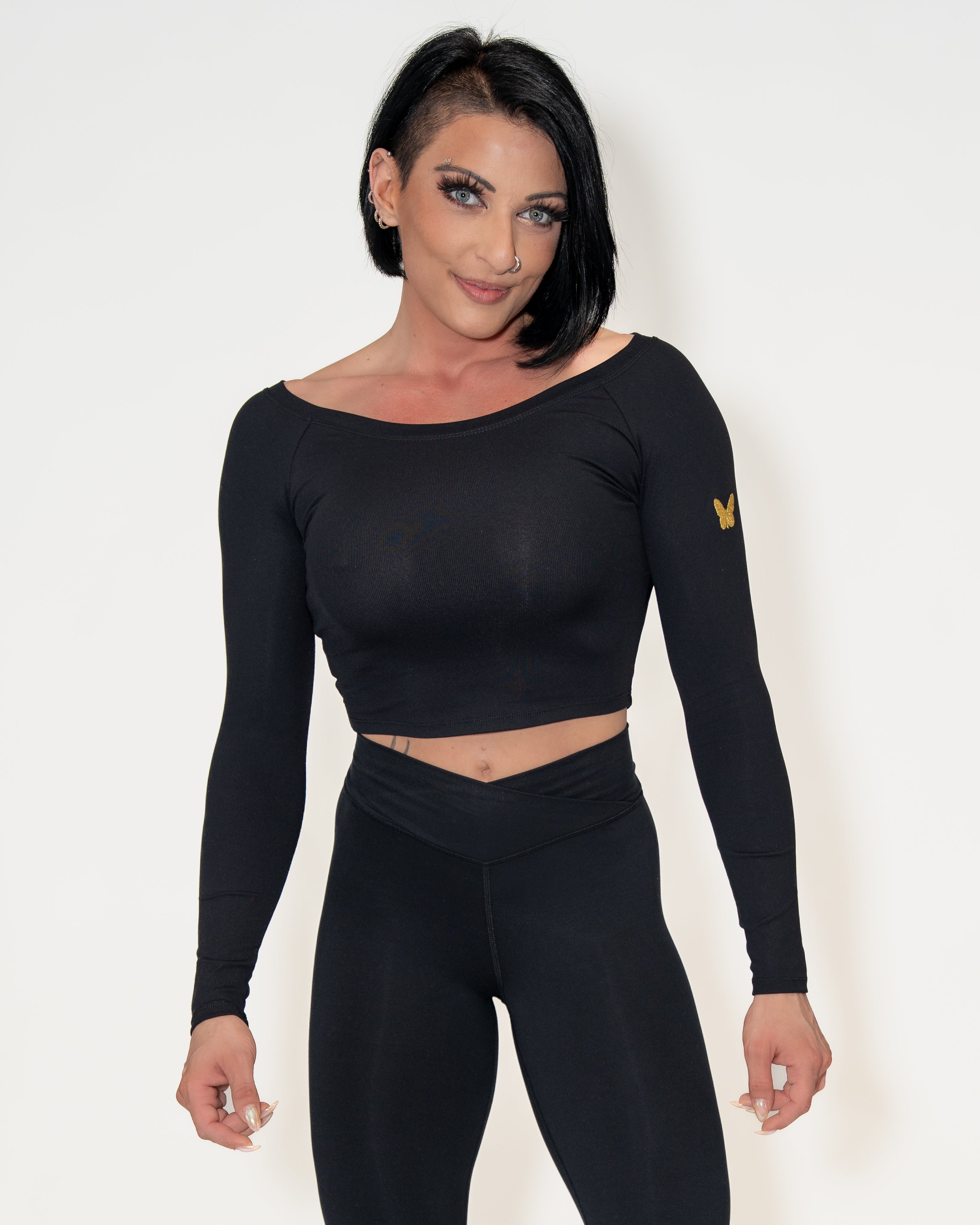 HA003874 Top - Black