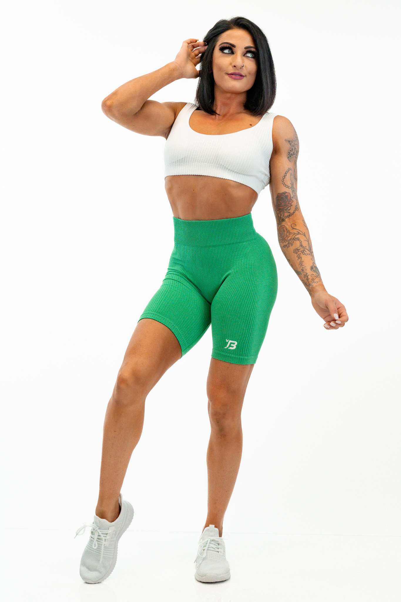 Bombshell Sportswear Spandex Athletic Tank Tops for Women